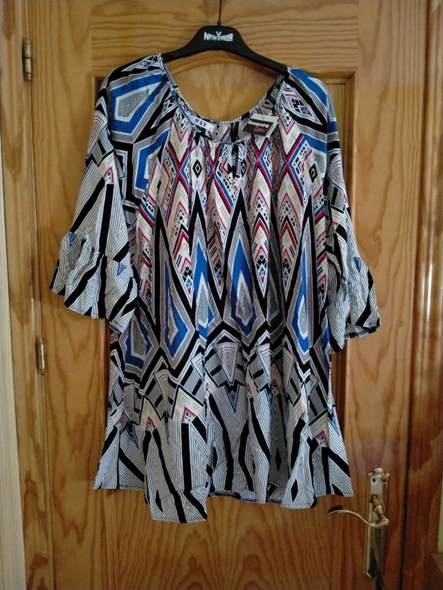 Vestido M&V multicolor verano