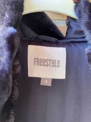 Abrigo niña azul, de vestir - Talla 9/10 