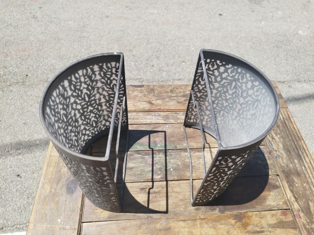 Apliques pared metal tipo oriental