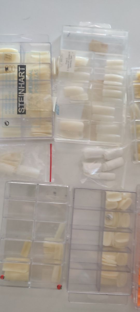 Tips Uñas, polvo uñas porcelana