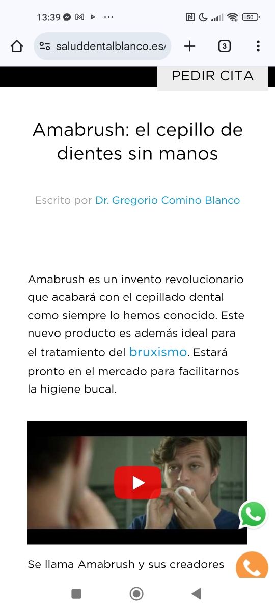 Spazzolino automatico Invento Amabrush