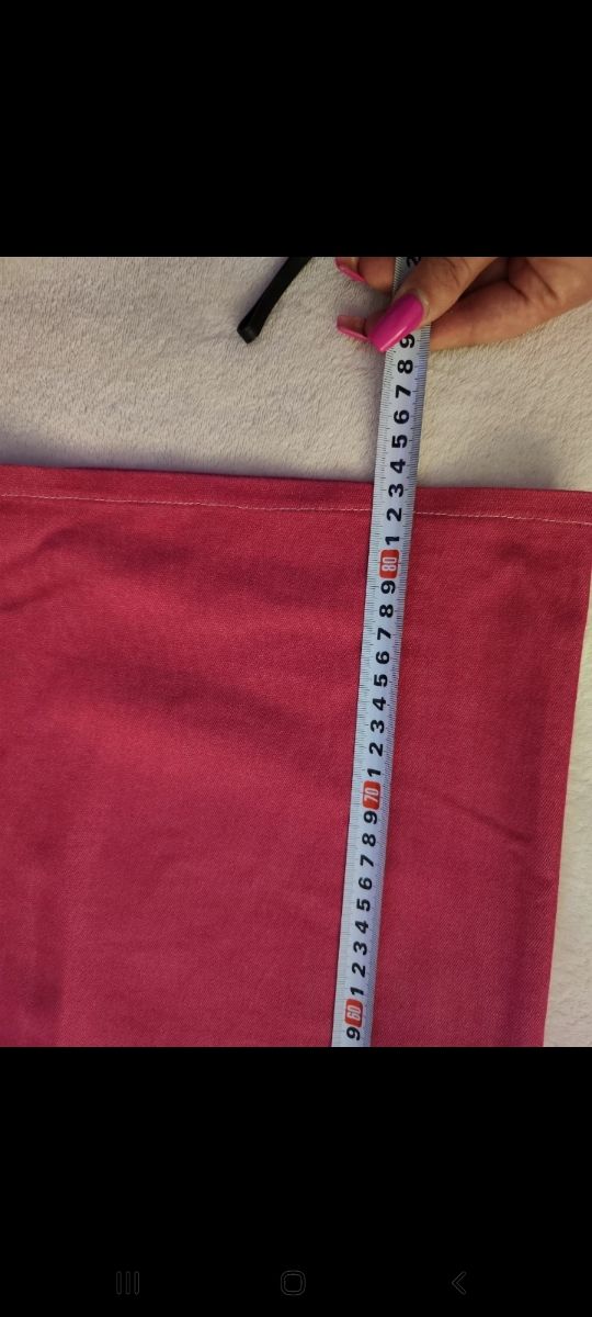 Vestido vaquero fucsia - Talla L