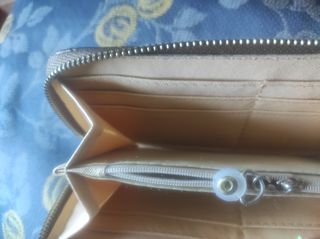 Monedero Marrón - Estilo Chevron