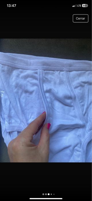 3 slips Rapife XXXL blancos