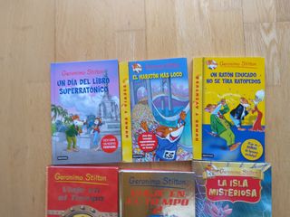 Pack de 10 libros de Geronimo Stilton