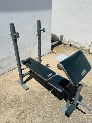 Banco musculación - Pesa