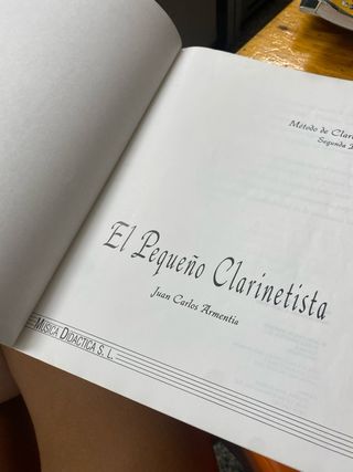 LibroEl Pequeño Clarinetista - Método de Clarinete