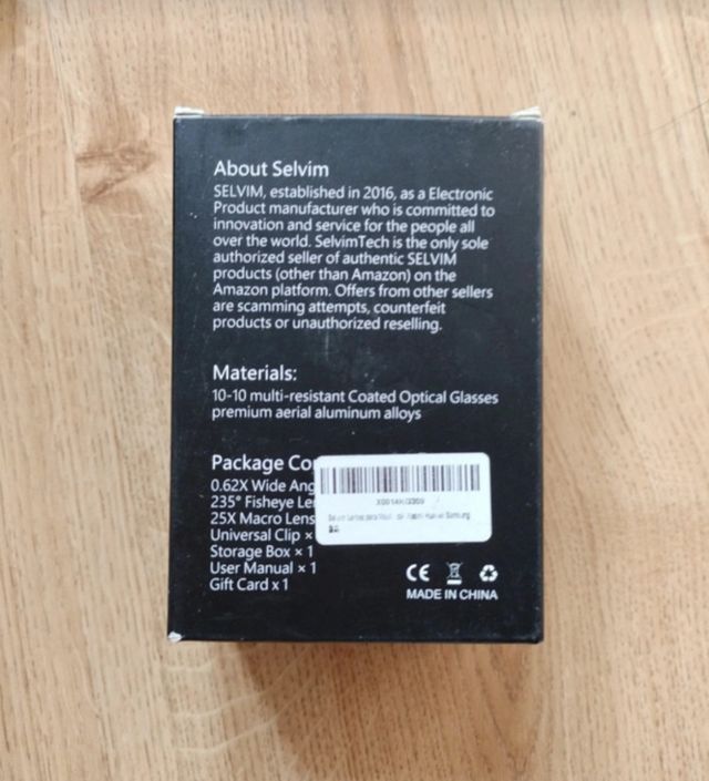 Selvim - Kit 3 Lentes Cámara