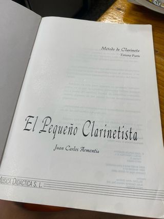 Método de Clarinete-El Pequeño Clarinetista 3parte