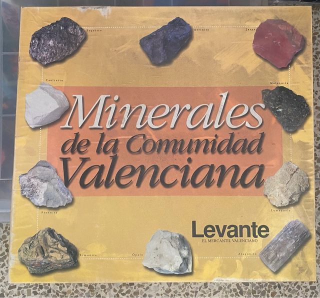 Colección Completa Minerales Comunidad Valencia