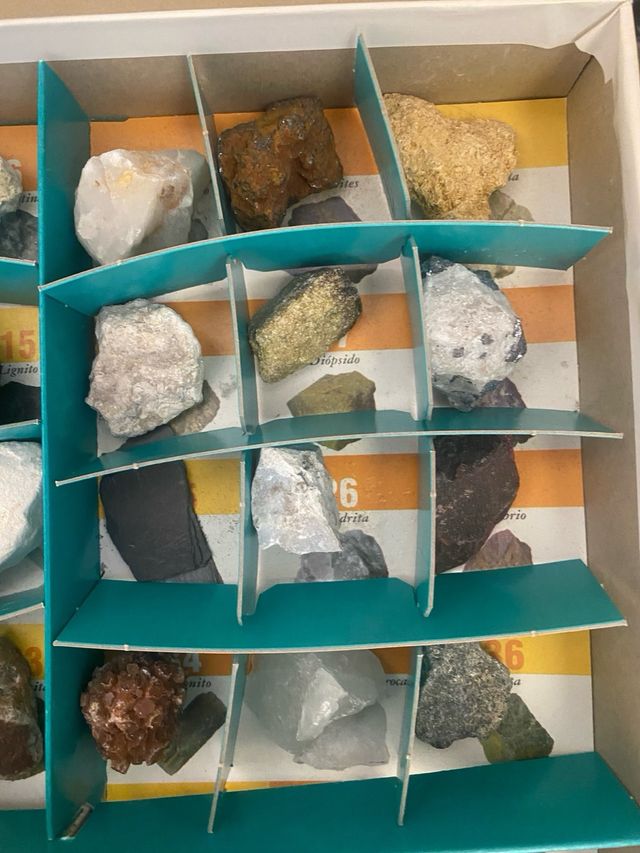 Colección Completa Minerales Comunidad Valencia