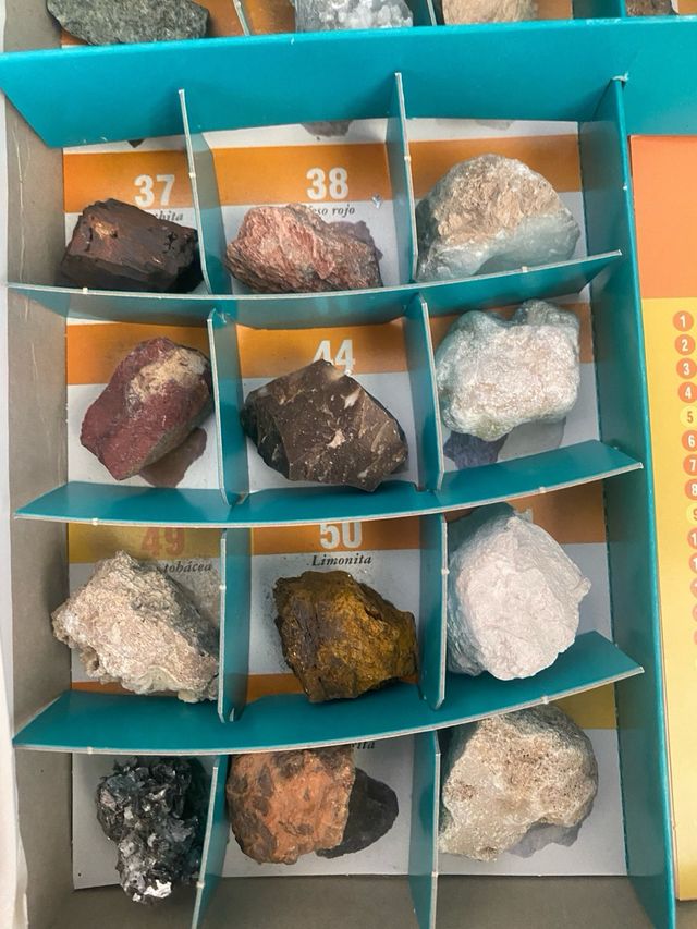 Colección Completa Minerales Comunidad Valencia