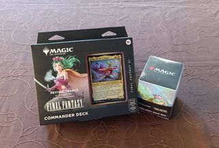 Magic FF. Commander Terra + caja ultra pro.
