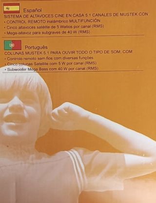 Sistema de Altavoces HT-R560 5.1