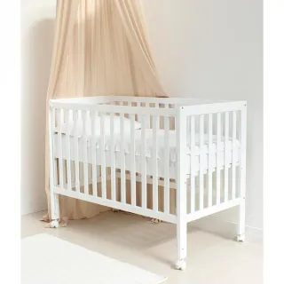 Pack completo: Cuna convertible, colchón y textil.