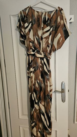 Mono estampado XL - marrón multicolor