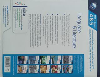 Language and Literature for the IB MYP 4 & 5: B...