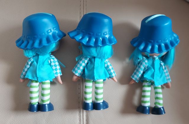 LOTE DE 3 MUÑECAS TARTA DE ARANDANOS FRESA