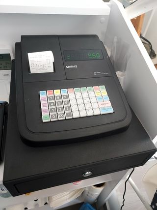 Caja registradora Sam4s ER-180U. 3 meses de uso.