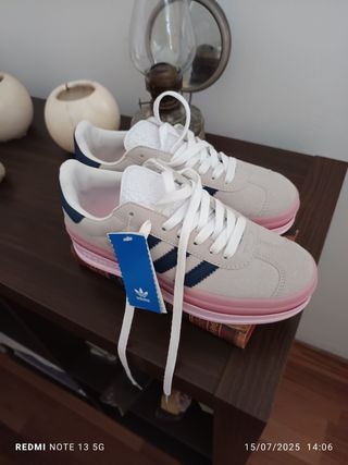 Adidas Zapatillas Beige/Rosa