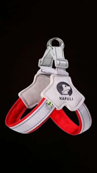 Pettorina KAFULI Grigio-Rossa
