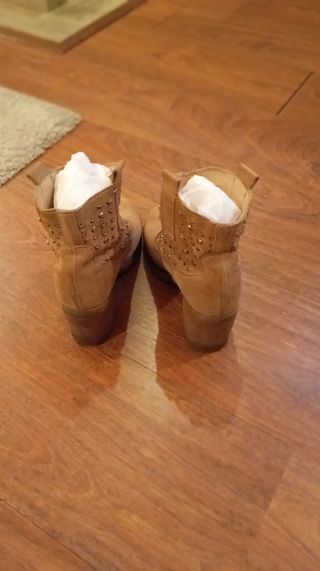 Botins Seaside Castanho Tam 35