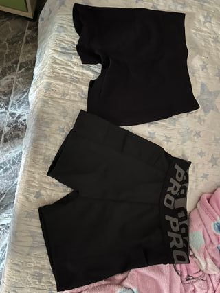 2 Mallas Deportivas - Color Negro