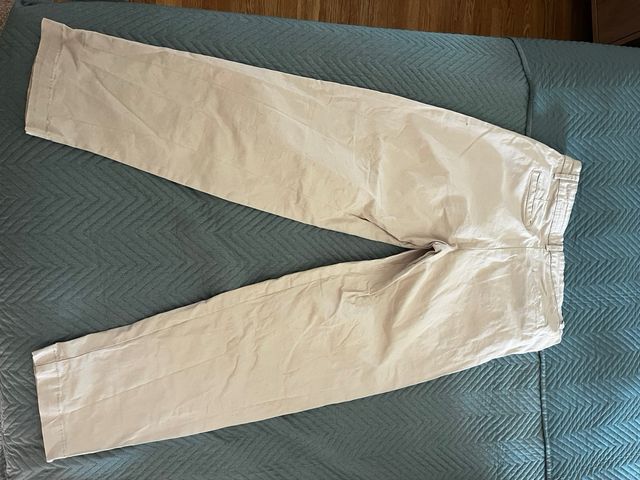 Pantalones beige talla M