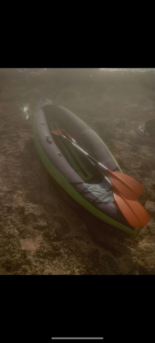 Kayak inflable 2 plazas