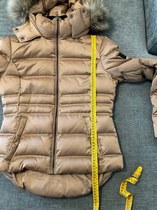 Plumifero CK beige talla M