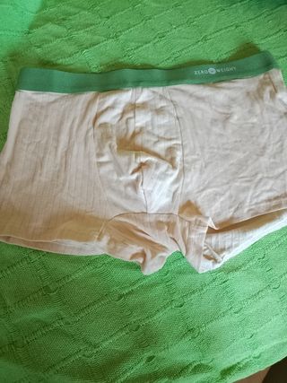 Calzoncillos talla S - Gris y Blanco
