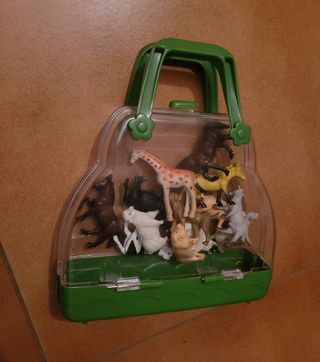 Maletín figuritas animales