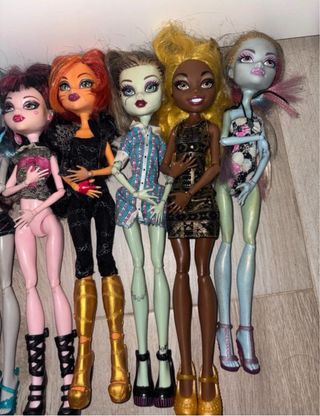 Lote Monster High - Muñecas y Accesorios