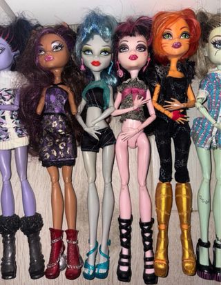 Lote Monster High - Muñecas y Accesorios
