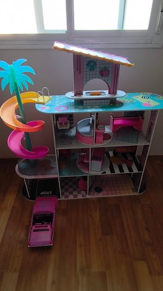 Casa Muñecas LOL - Madera