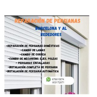 Reparación persianas Barcelona