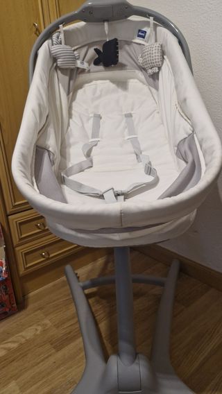 Minicuna Colecho Bebé, con colchón y funda bajera.