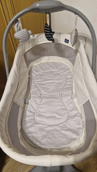 Minicuna Colecho Bebé, con colchón y funda bajera.