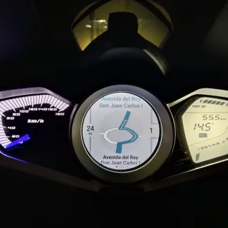 Kymco Xciting 400s - Azul Mate