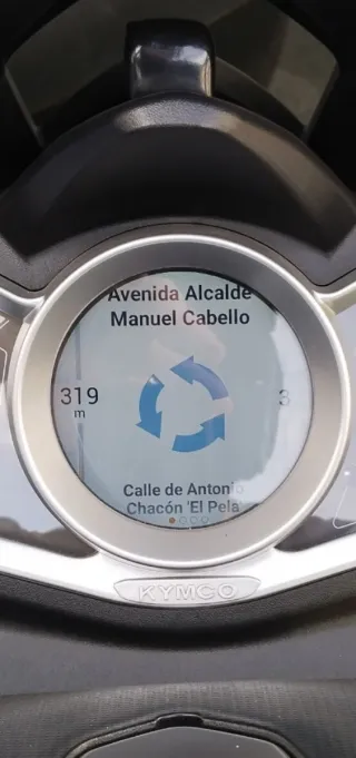 Kymco Xciting 400s - Azul Mate