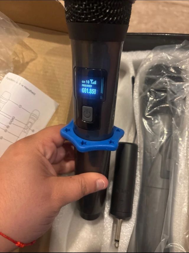 Micrófonos inalámbricos 2 unid.