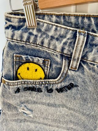 Shorts Desigual Talla 40- Vaqueros