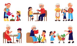 Cuidadora mixta (adultos mayores y niños).