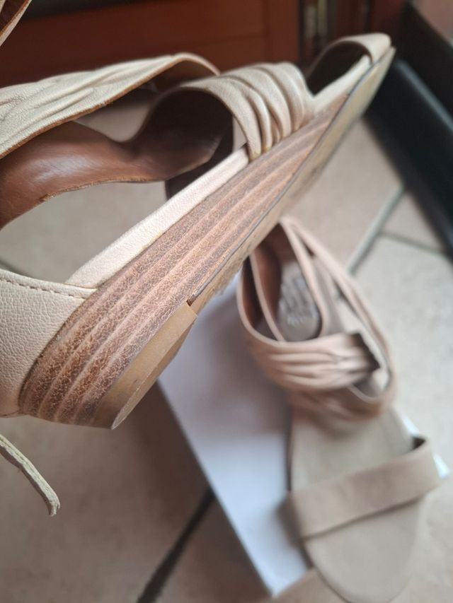 Sandali BP ZONE beige pelle 38