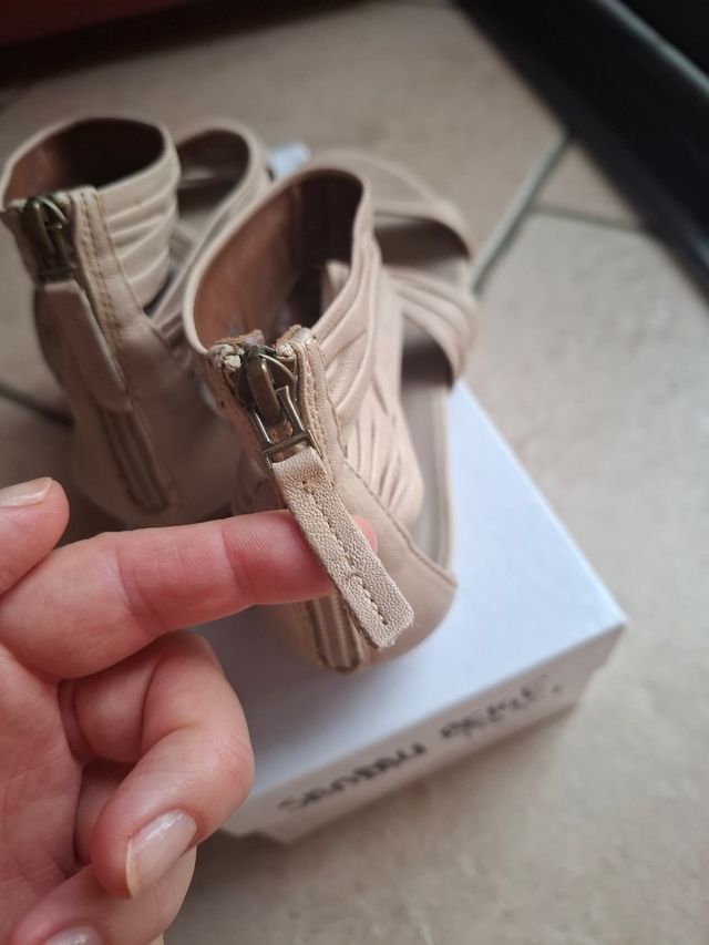 Sandali BP ZONE beige pelle 38