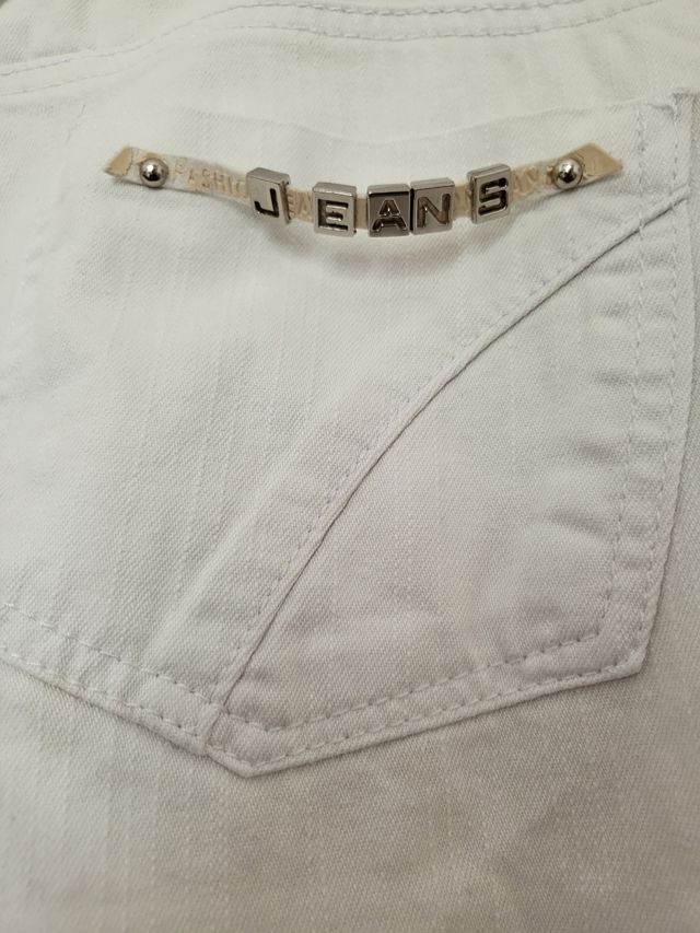 2 Pantalones ML DENIM - Rojos y Blancos