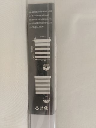 Estor Enrollable DALINA TEXTIL 160x180cm