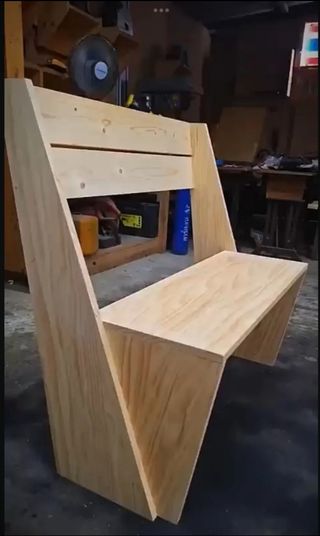 Banco madera jardín