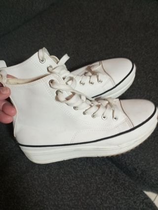 Zapatillas blancas plataforma
