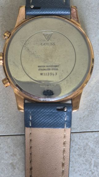 Reloj Guess mujer azul y dorado